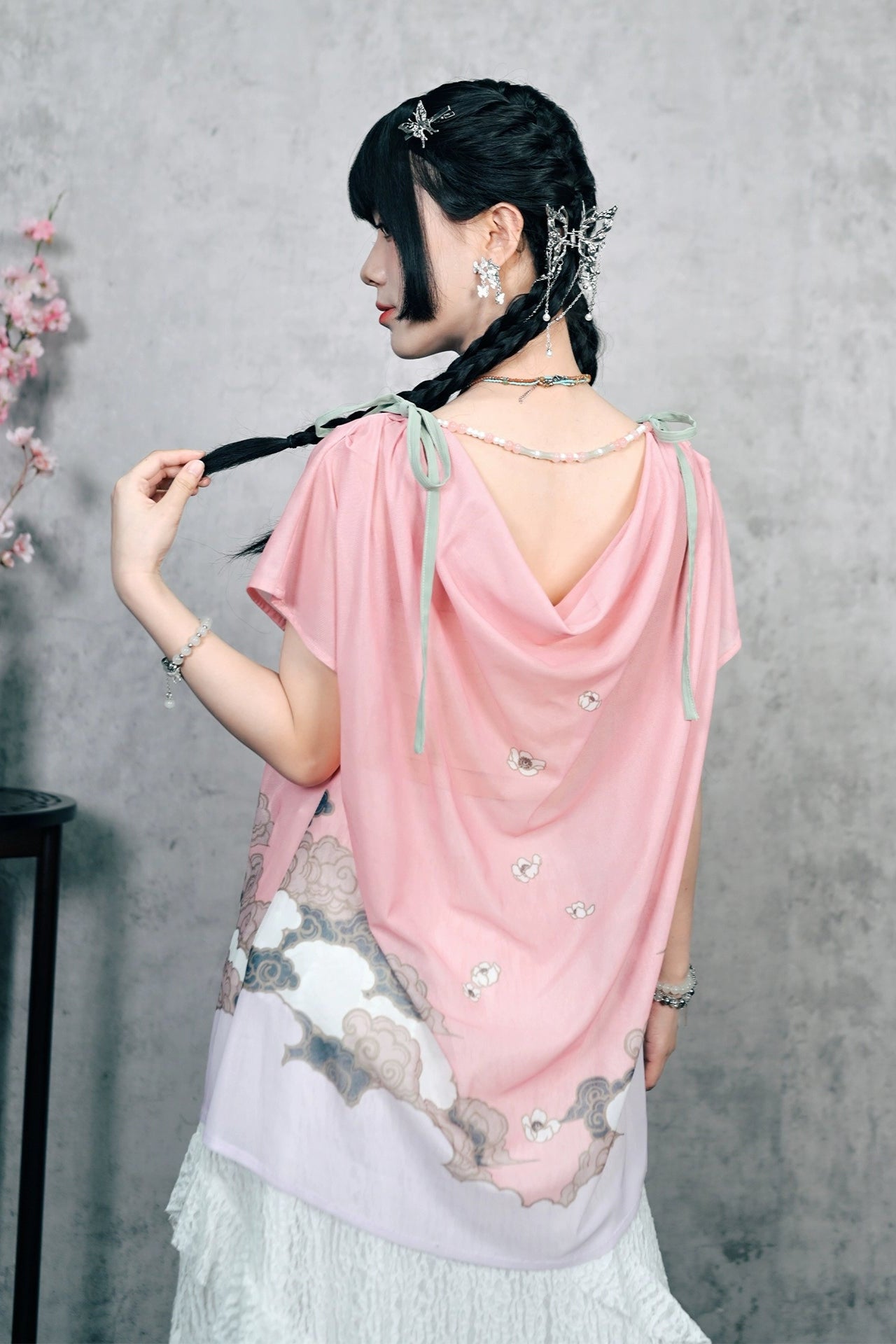 Pinky Japanese China Tops