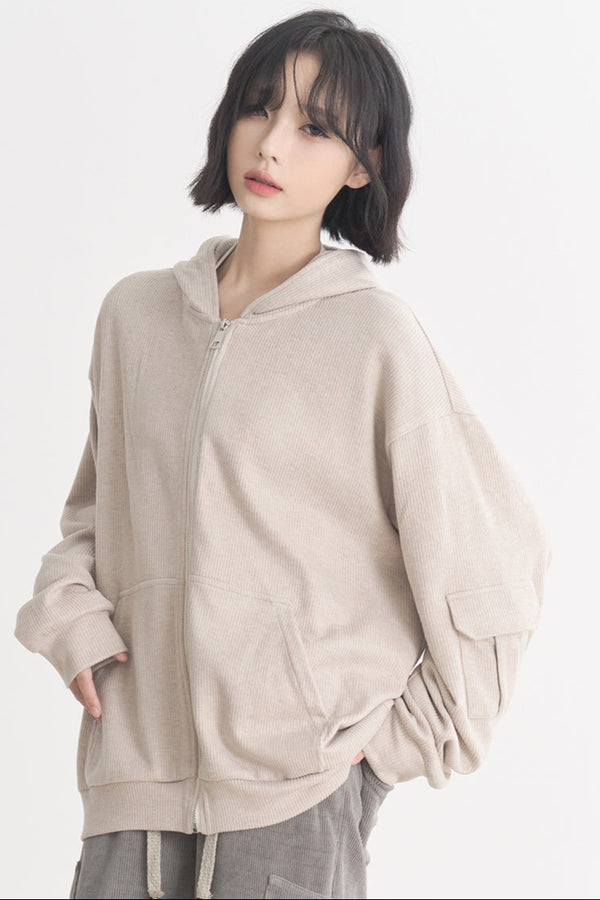 Gravity Museum Unisex Hooded Cardigan - Spring 2025 Collection