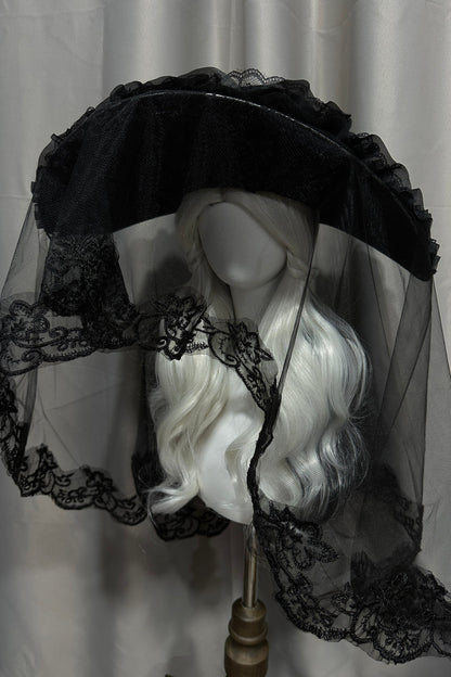 Widow Gothic Lolita Hat