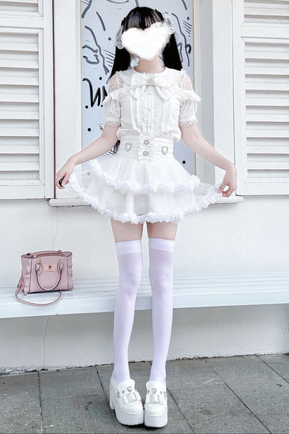 レースガーゼハウス地雷スカート