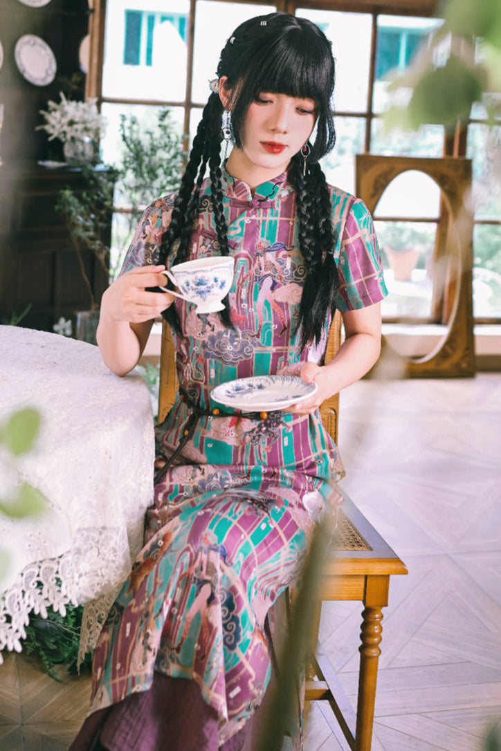 Phantom China Fishtail China Dress