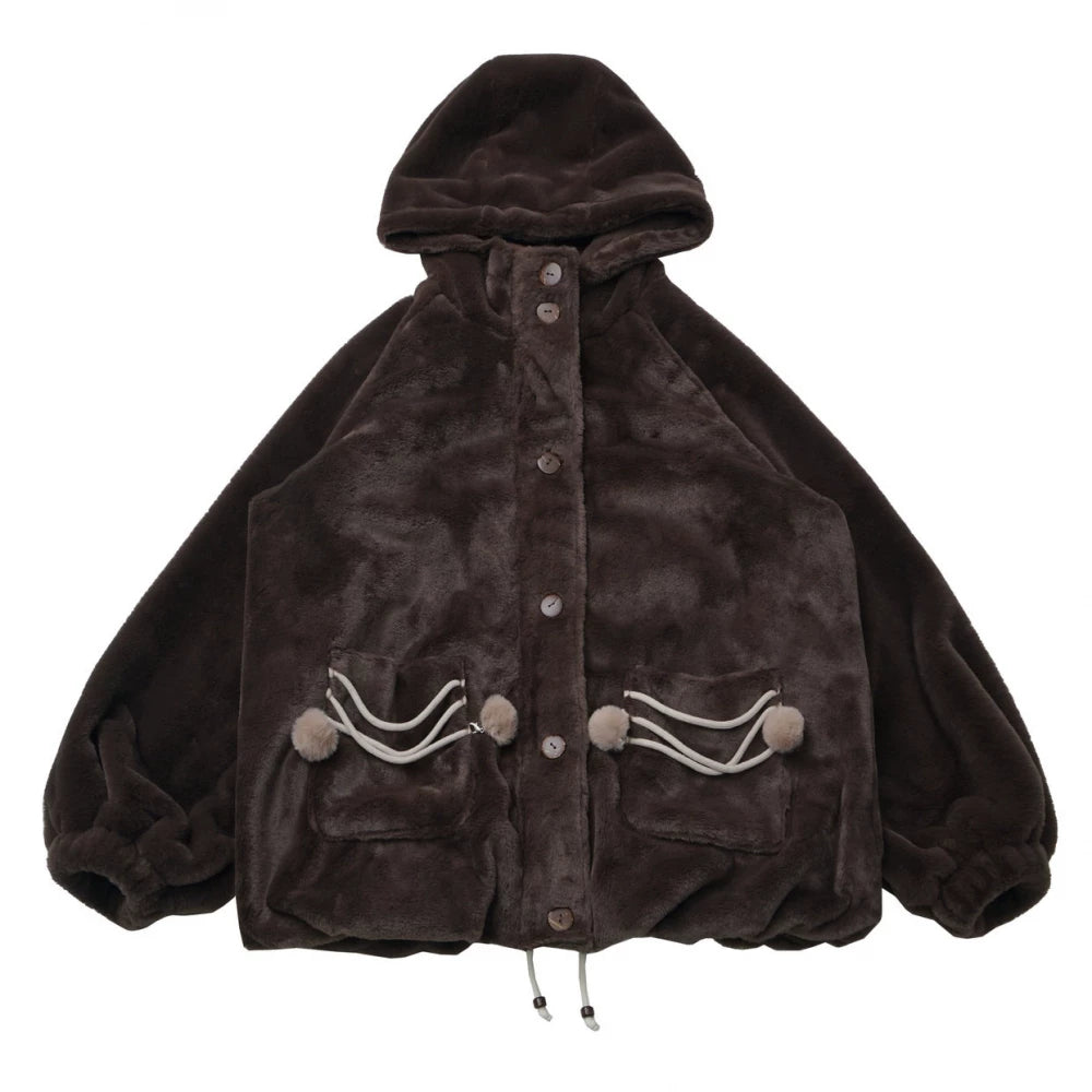 Plaid Skirt + Coat + Top + Leg Warmers