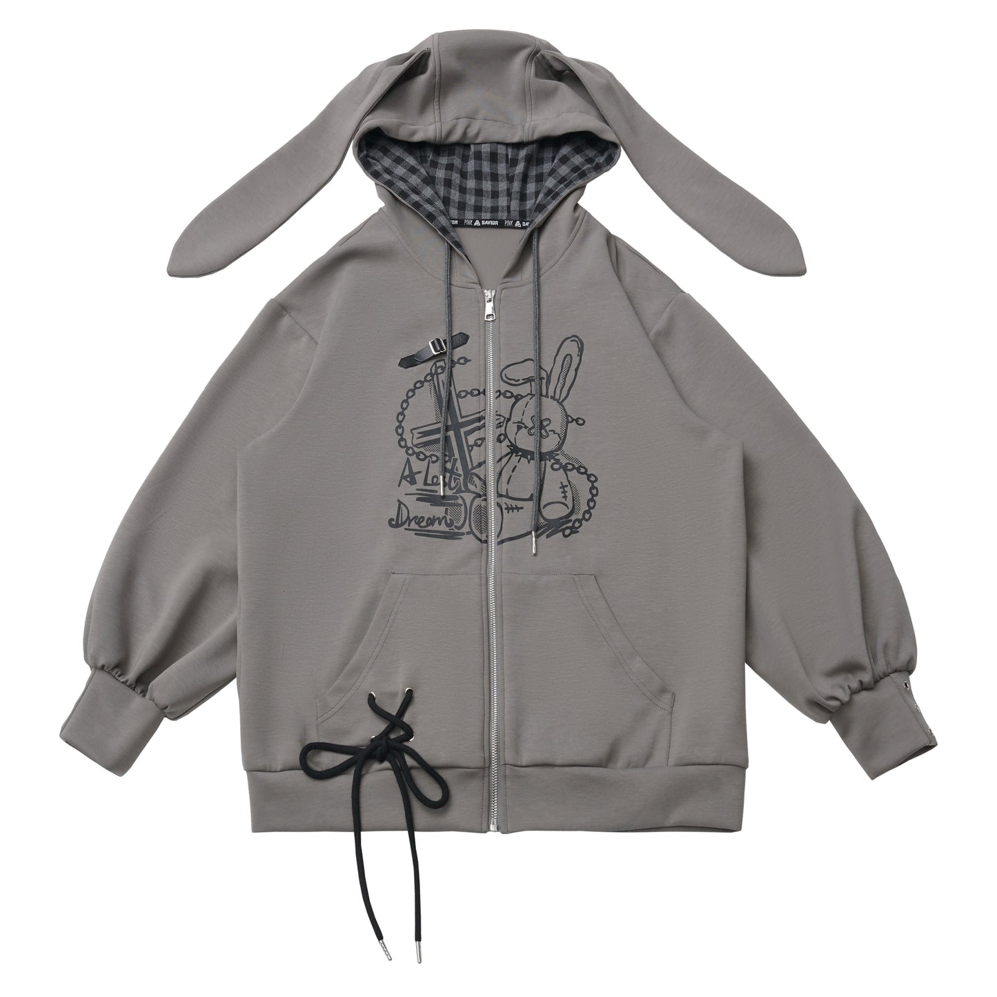 ラビットフーディー+スカート