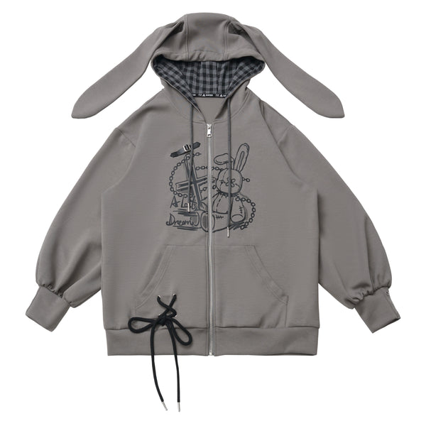 ラビットフーディー+スカート