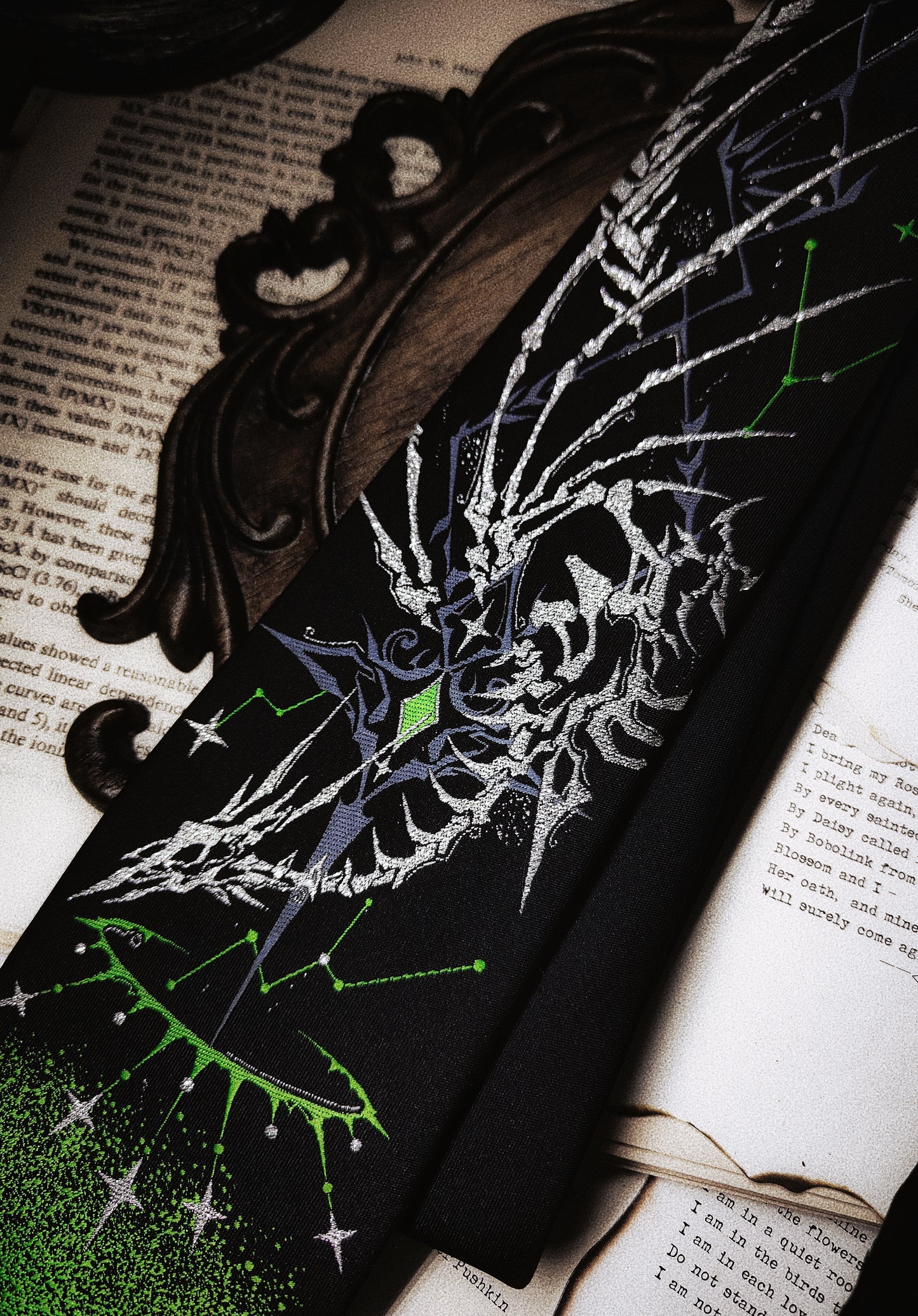 【12月26日予約締切】ギャラクシーボーンミストコアゴシックジャカードネクタイ