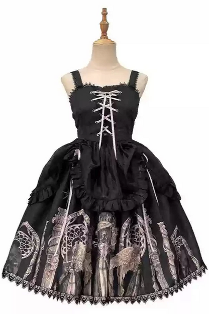 Eternal Night Dark Ballet Tile Gothic Bischedres Suit