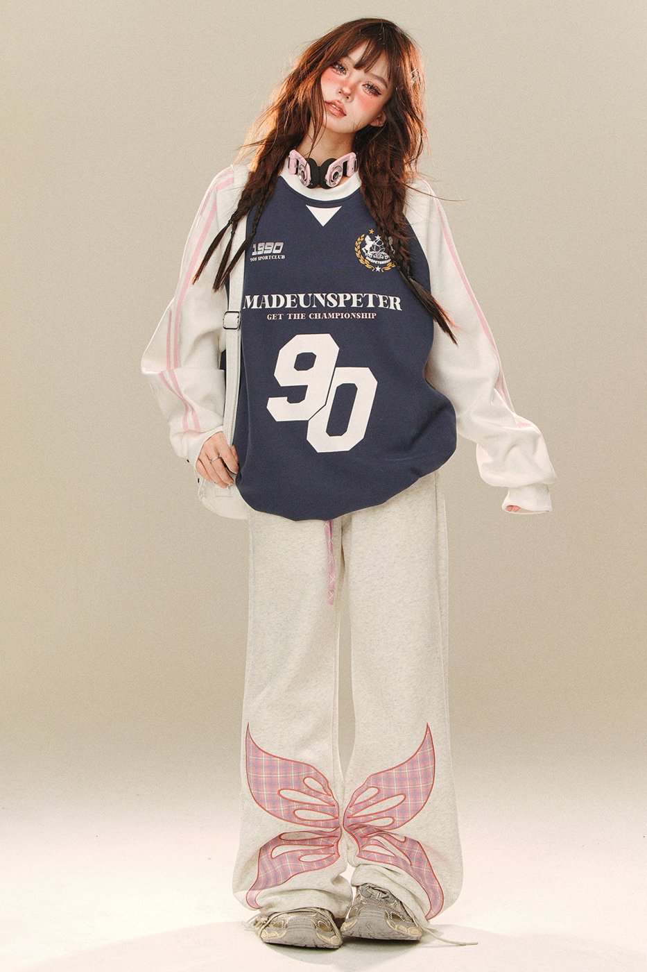 Korean Comic Lazy Style Sweatshirt