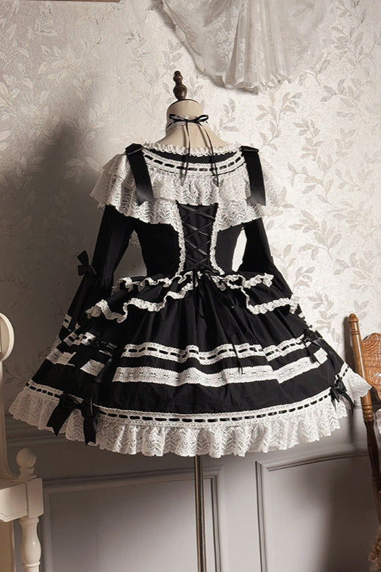 [Deadline for reservation: February 26th] Romantic Lace Doll Ribbon Dress