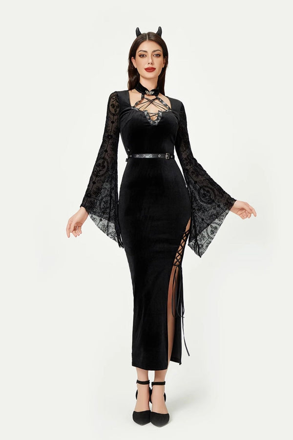 Magic Witch Gothic Costume Dress