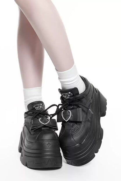 Yami-Kawaii Dark Kawaii Platform Sneakers