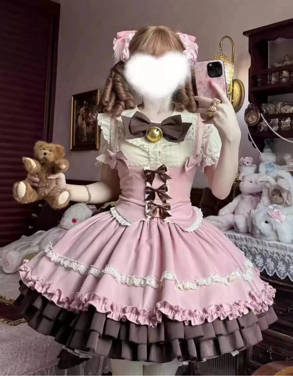 [Reservation Deadline: March 29] Chocolat Tea Time Sweet Lolita Dress Setup