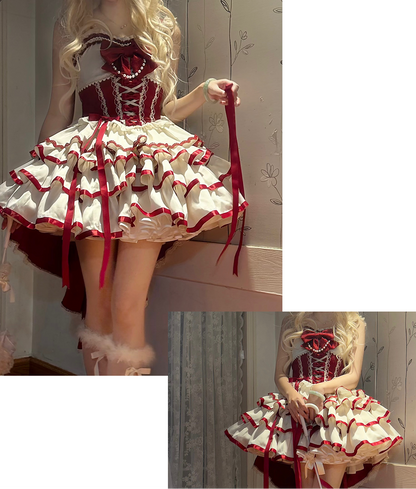 [Reservation Deadline: March 29] Sweetheart Mousse Lolita Bustier Dress