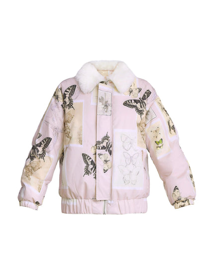 Veste à motif papillon Sweet Chic