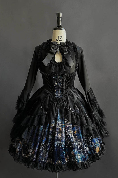 [Reservation deadline on October 15] Color Window Classical Elegant Gothic Lolita Dress/Shirt/Apron