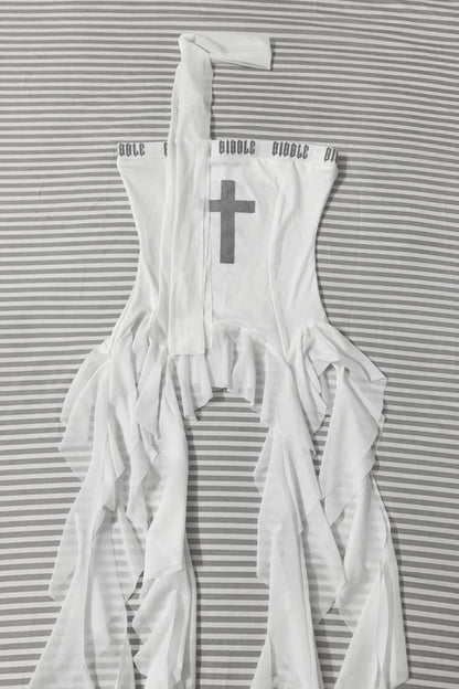 バニーアサシンクロスペンダントバンドゥベストトップス