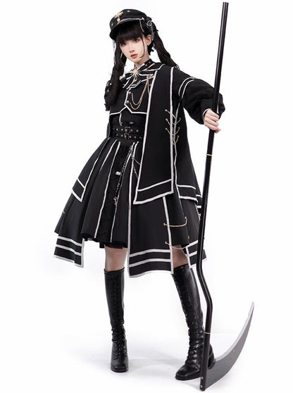 Judgement Army Low Knight Military Uniform Lolita Set