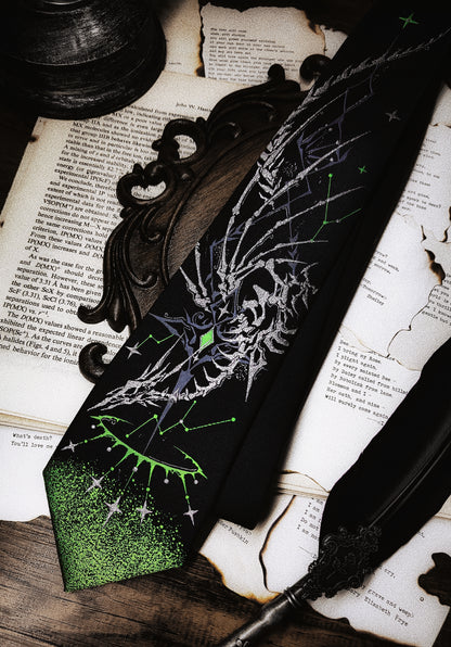 【12月26日予約締切】ギャラクシーボーンミストコアゴシックジャカードネクタイ