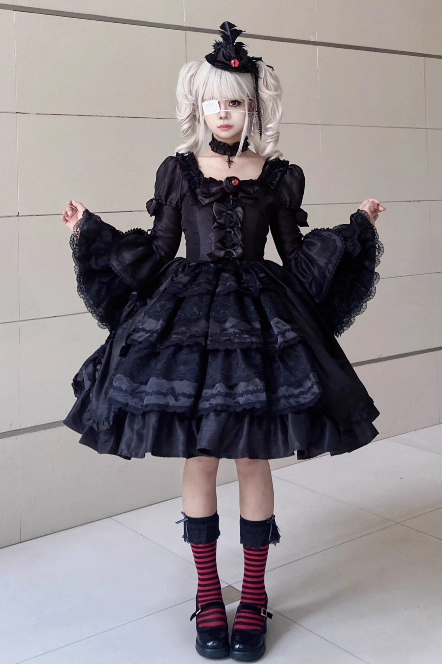 [Reservation deadline: September 18th] Witch Night in Weird Paradise Gothic Cloak + Mini Dress