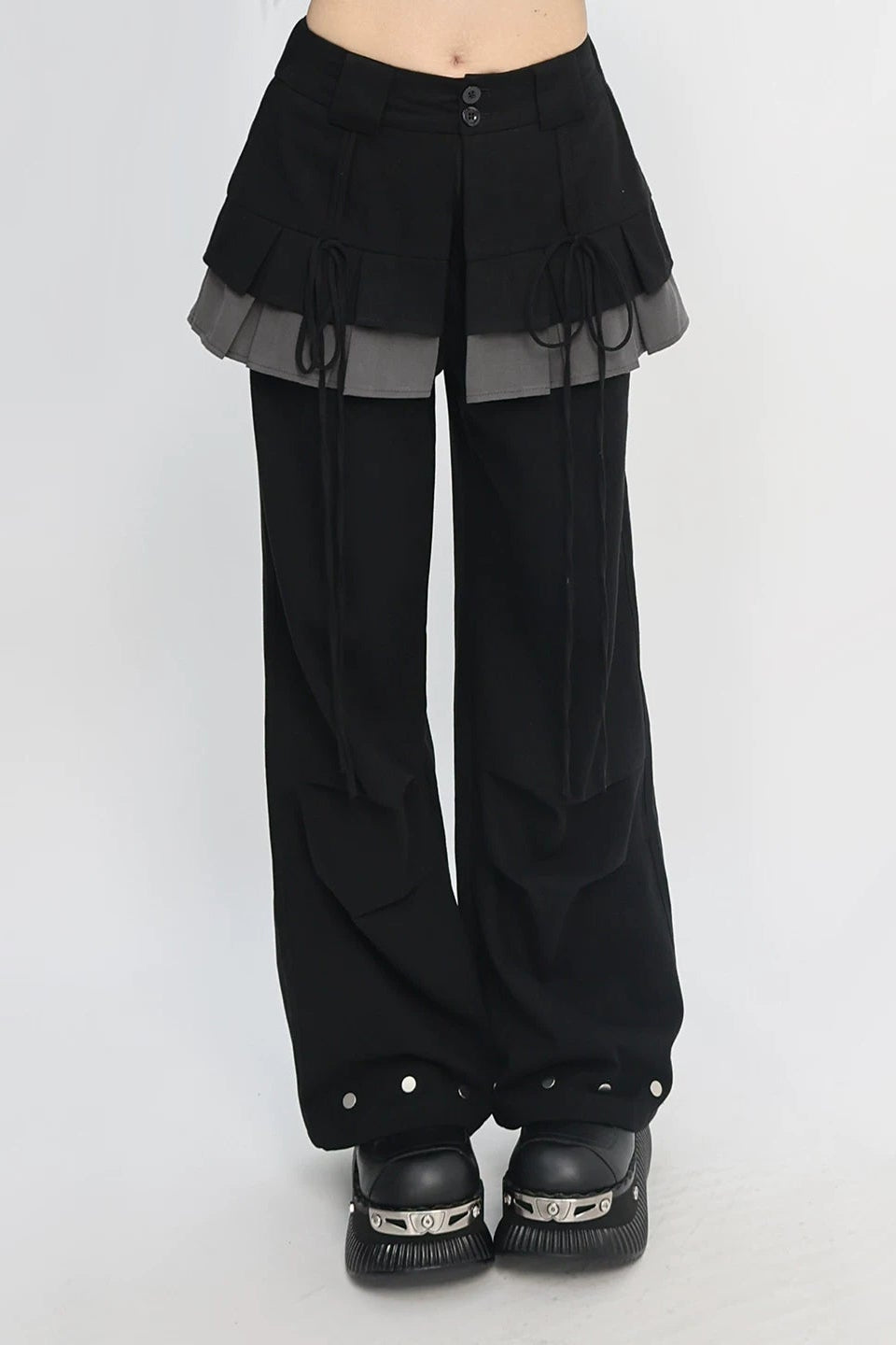 Y2K Black Sugar Cargo Pants