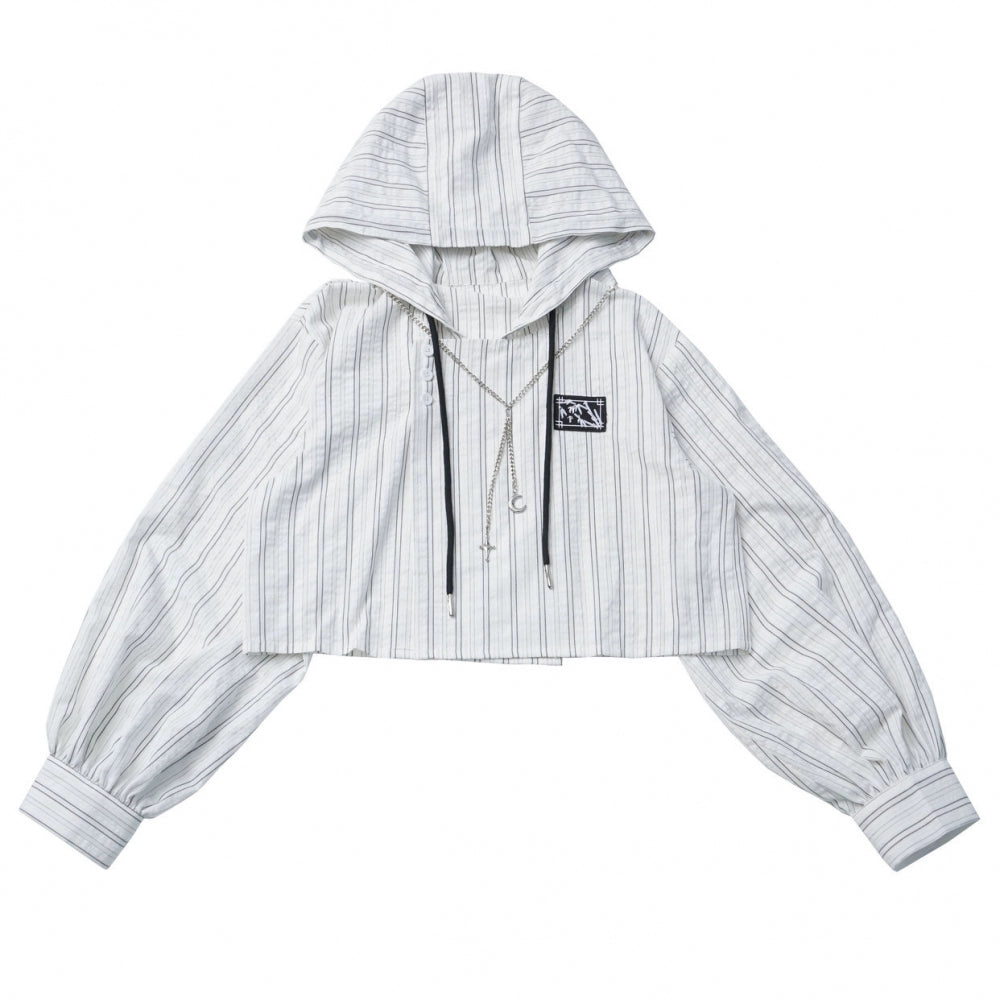 ストライプカップルガールフレンドチャイナセットアップ