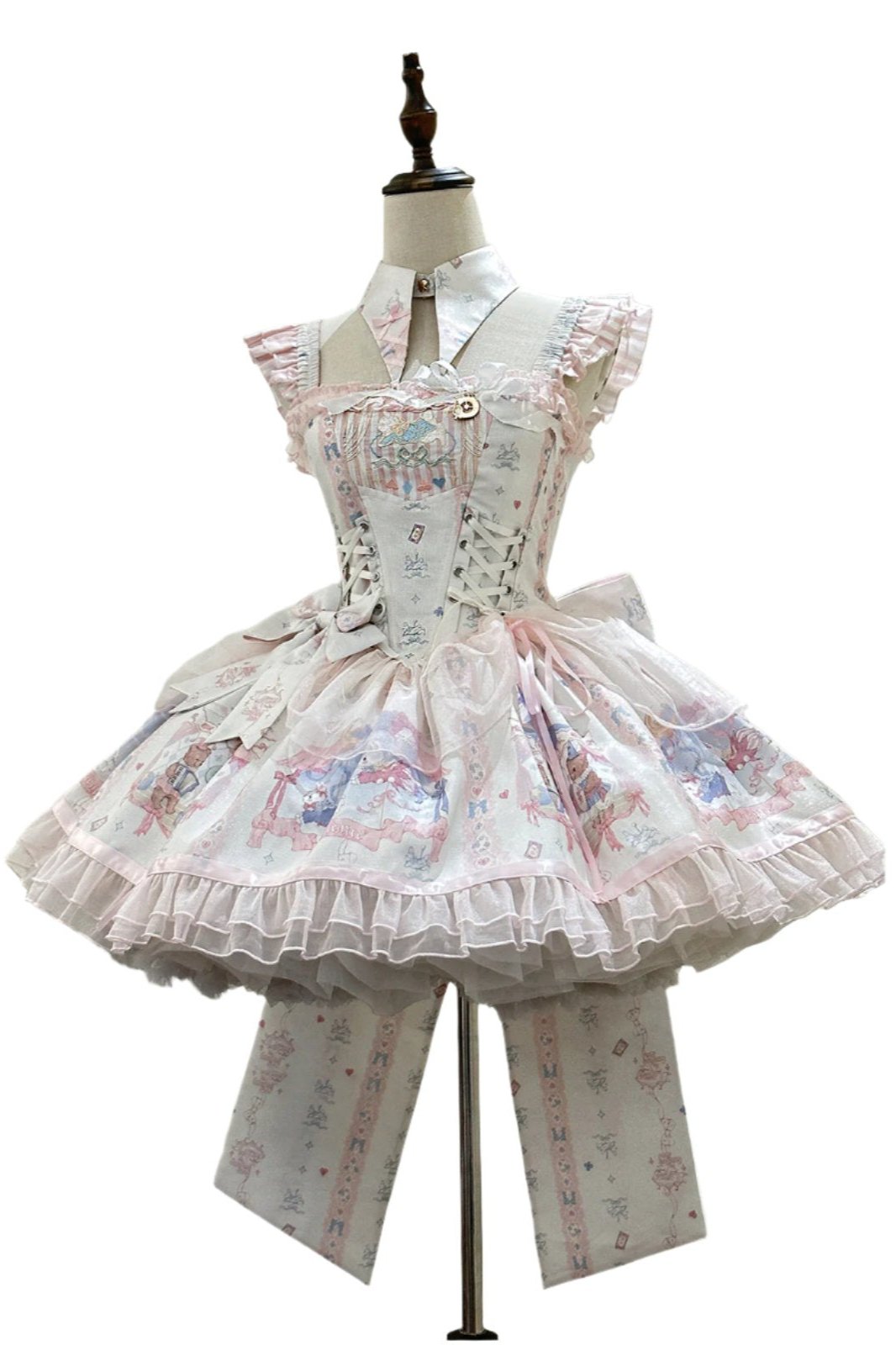 [Reserved product] Moonlight Trick Embroidered Ballerina Dress Suit