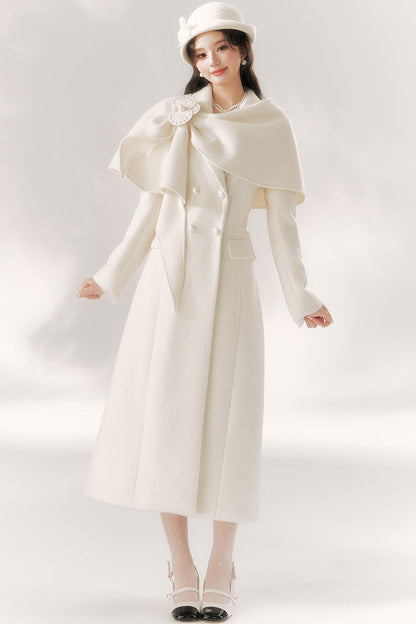 Pure Moon Light Dress Coat