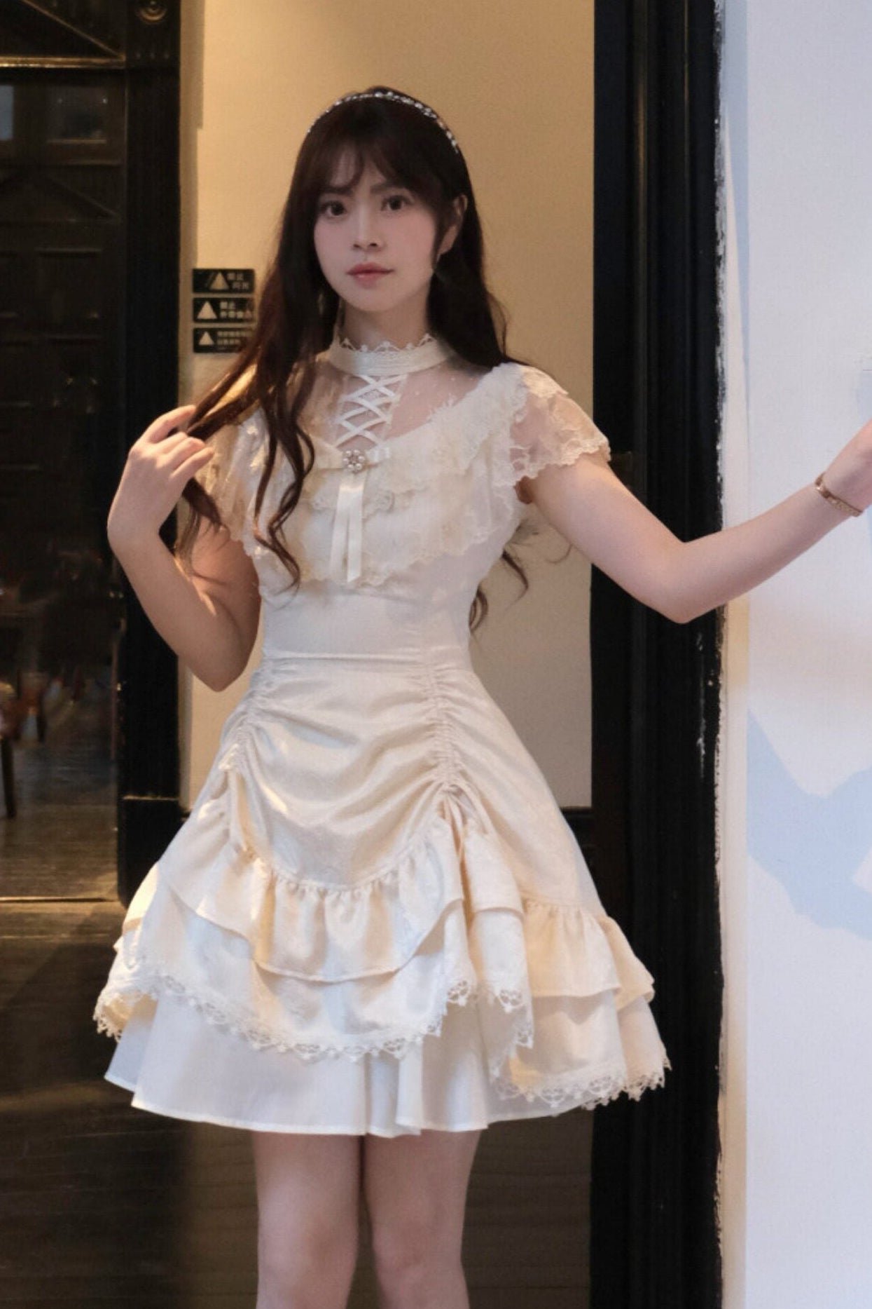 フレンチガーリープリンセスワンピース
