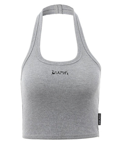 Camisole avec logo à l'encolure