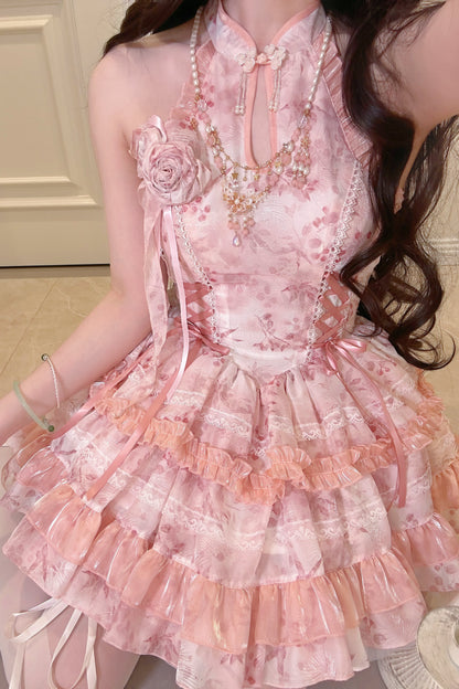 Peach Sugar Sweet Lolita Dress