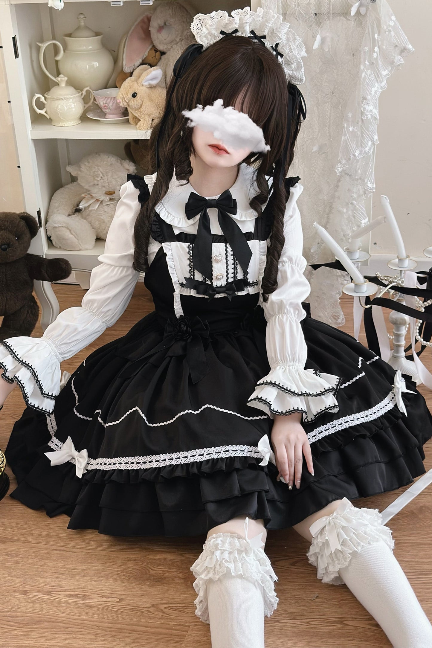 Paper Shell Cake Lolita Dress