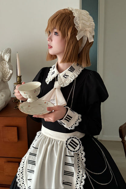 [Deadline for reservation: March 18] Time Traveler Series Juliet Sleeve Dress + Apron