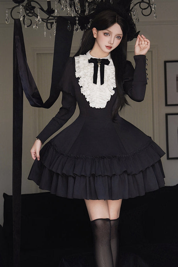 [Reservations] Gothic Doll Ruffle Lolita Little Dress