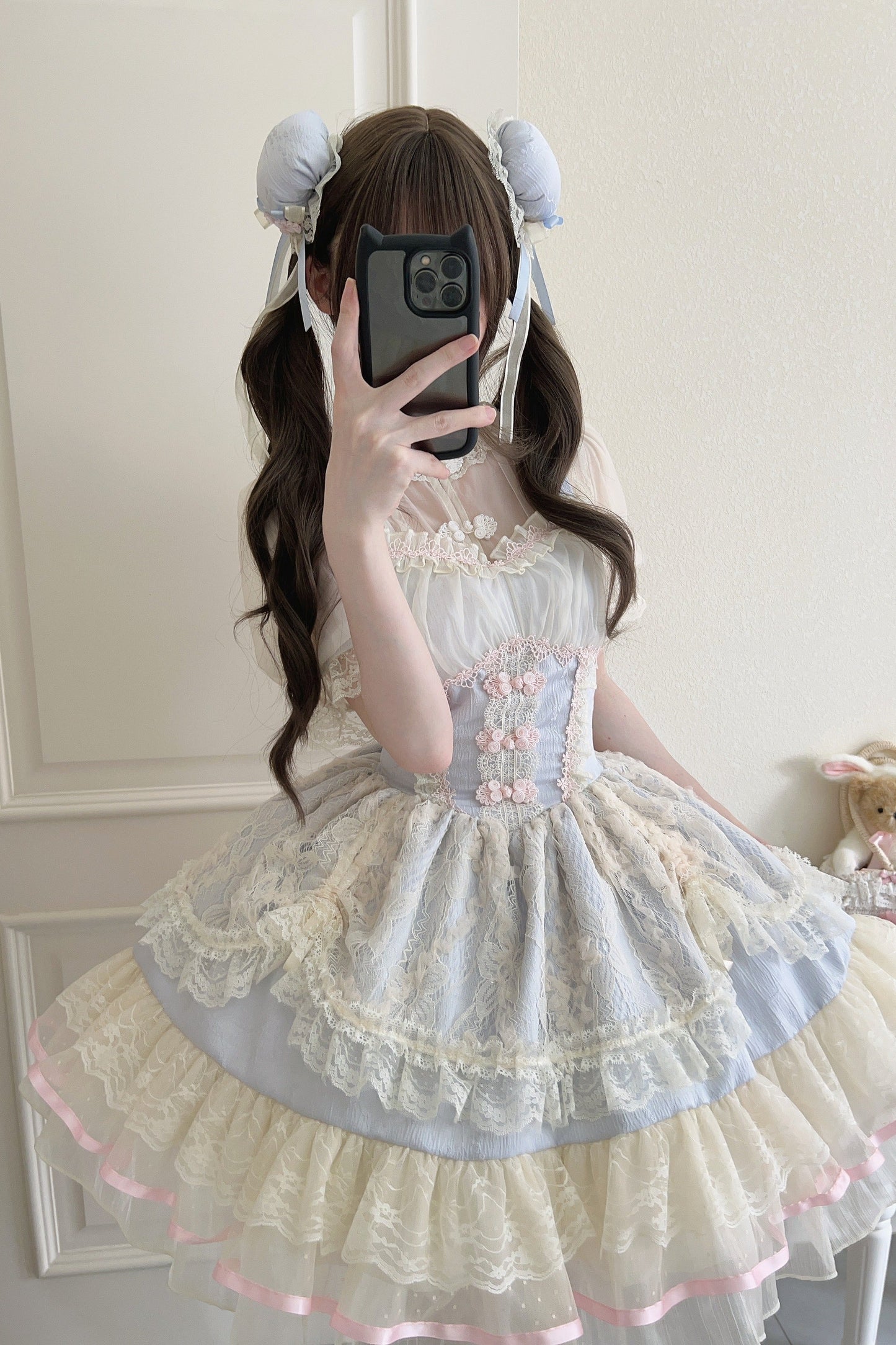 Sweet Ballet Style Lolita Suspender JSK Dress