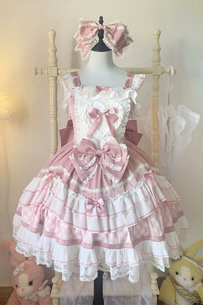 Lovely Heart Suspender Cake Dress + Headdress + Tail