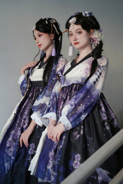 星空の夜魔法ロリータセット