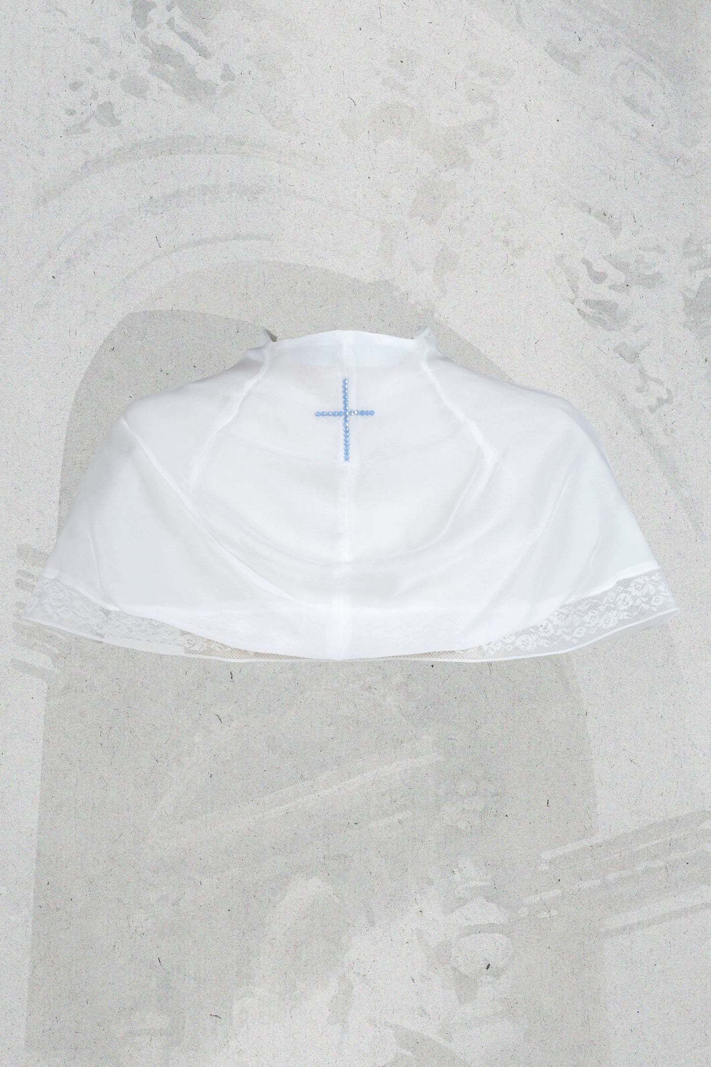 【4月13日预售截止】天使告白哥特洛丽塔十字蕾丝披肩