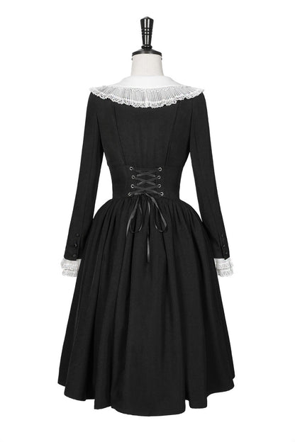 Elizabeth Dark Gothic Lace Romantic Dress