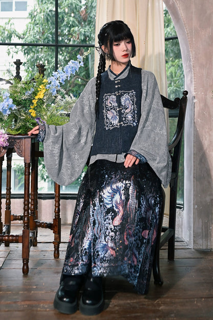 ミンスタイルハンフスカートセット