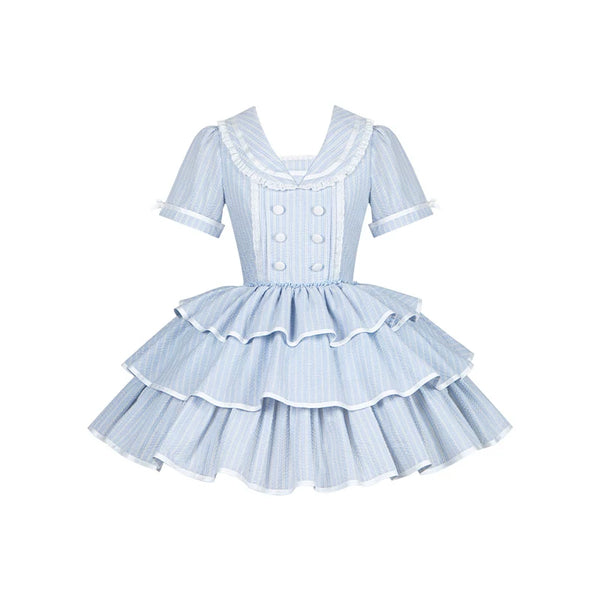 Classical Marine Maid Lolita Dress + Accessories