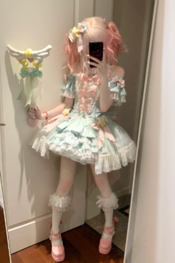 [October 20 pre -order deadline] Sparkling Water Sweet Witch Dress Set