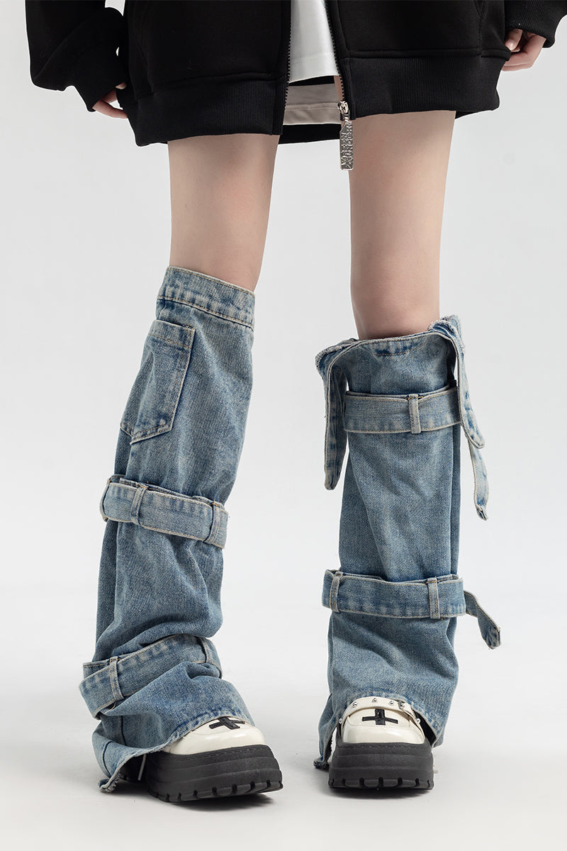 Denim Leg Covers