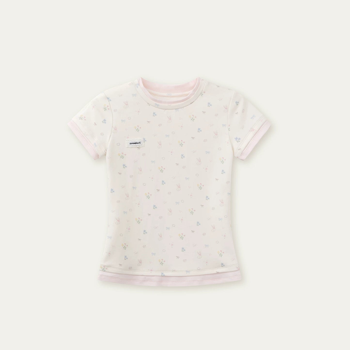 Camiseta ajustada de algodón Oxygen