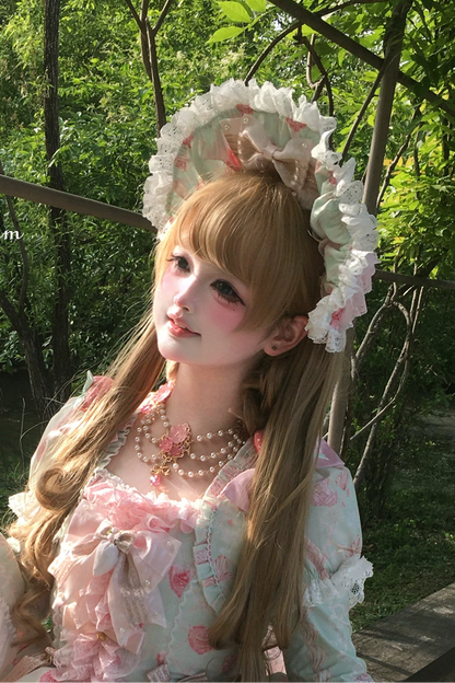 【6月26日予約締切】ストロベリースイートロリータシリーズアクセサリー（ケーキハット・ボンネット・チョーカー・ケーキバッグ）