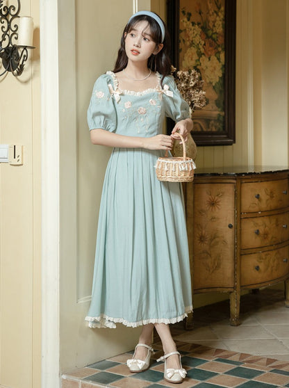 French Romantic Princess Retro Dress