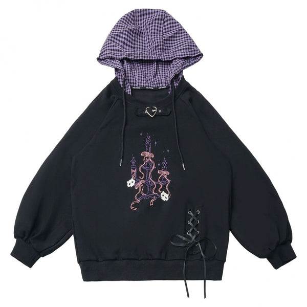 Academy Purple Hooded Sweatshirt + Top + Skirt + Pants + Leg Covers