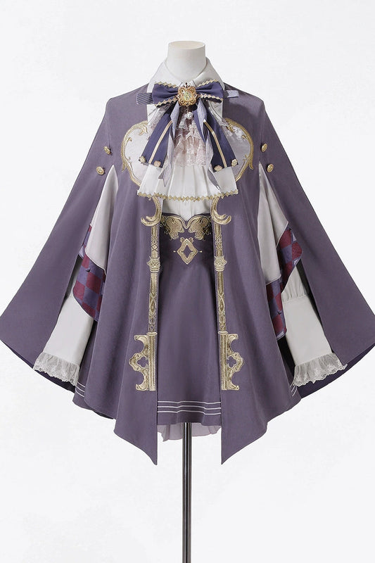 エレガントスタイルケープ+ブラウス+スカート