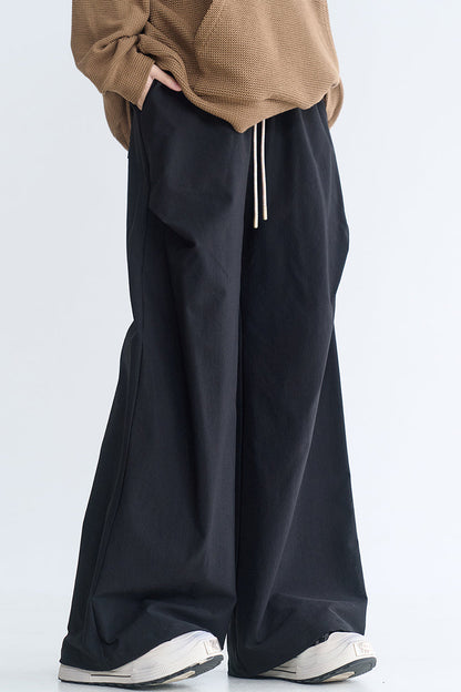 Minimalist Wide Leg Casual Pants