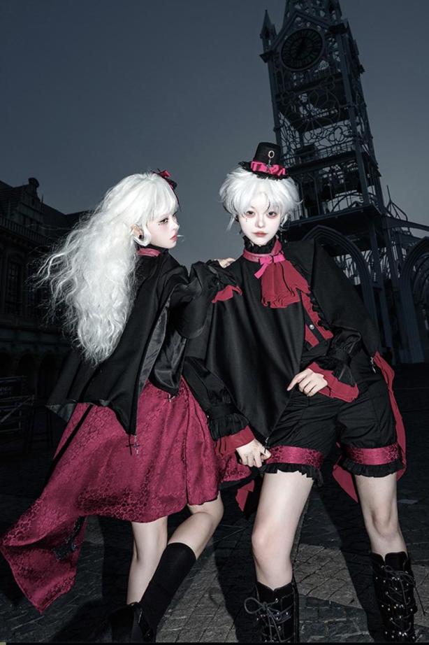 [September 15 Reservation Deadline] Nightmare Black Red Gothic Tsu Ins Prince Suit