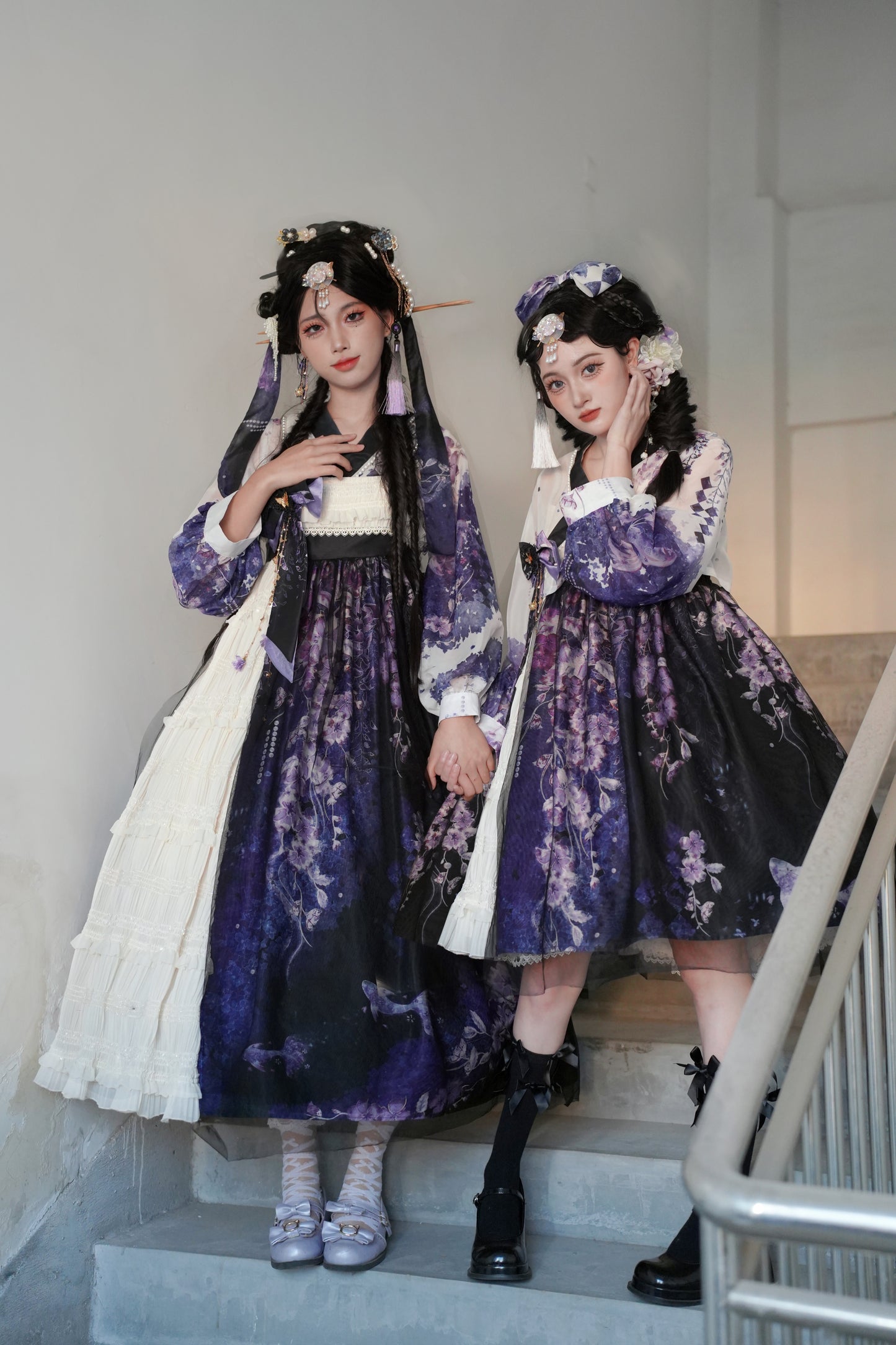 星空の夜魔法ロリータセット