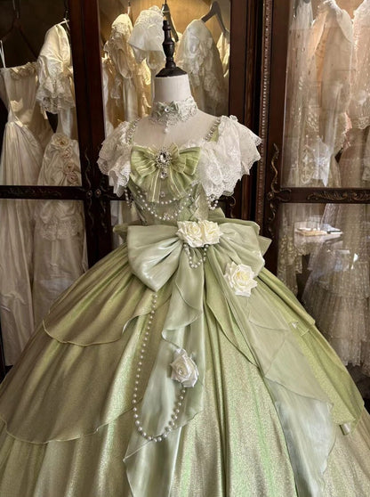 【2月5日予約締切】ロマンティックローズエレガントプリンセスドレスコンプリートセット